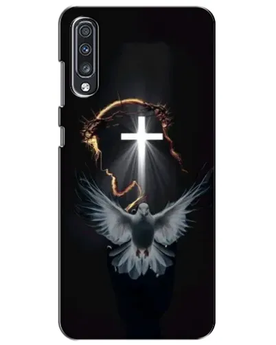 Чехол для Samsung Galaxy A70 2019 (A705F) с картинкой «Голубь и Свет»