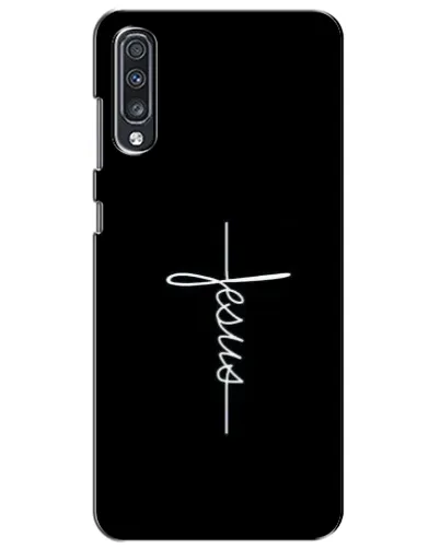 Чехол для Samsung Galaxy A70 2019 (A705F) с картинкой «Тонкая линия веры»
