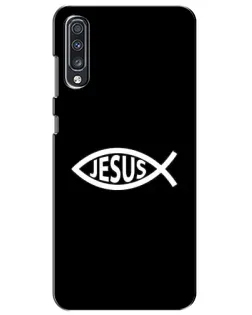 Чехол для Samsung Galaxy A70 2019 (A705F) с картинкой «Классический Jesus»