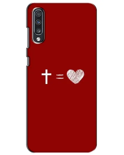 Чехол для Samsung Galaxy A70 2019 (A705F) с картинкой «Уравнение любви» Чехол для Samsung Galaxy A70 2019 (A705F) с картинкой «Уравнение любви»