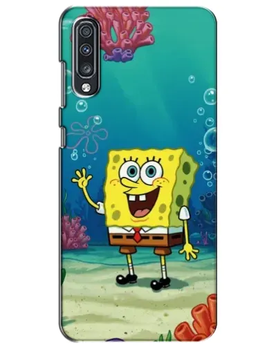 Чехол для Samsung Galaxy A70 2019 (A705F) с картинкой «Подводный привет»