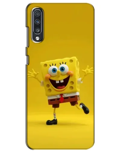 Чехол для Samsung Galaxy A70 2019 (A705F) с картинкой «Позитивный Губка Боб»