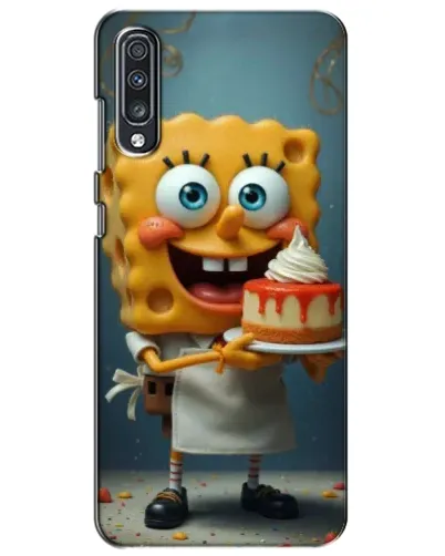 Чехол для Samsung Galaxy A70 2019 (A705F) с картинкой «Повар Спанч Боб»