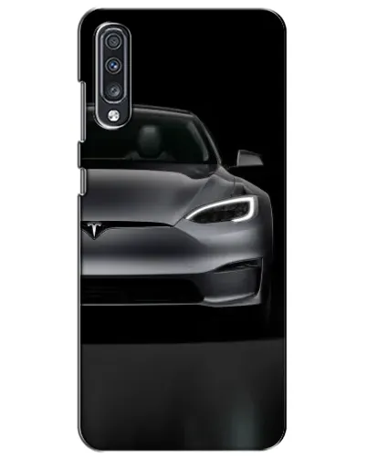Чехол для Samsung Galaxy A70 2019 (A705F) с картинкой «Tesla Model S Look»
