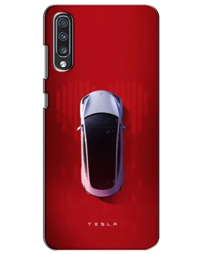 Чехол для Samsung Galaxy A70 2019 (A705F) с картинкой «Tesla Top View»