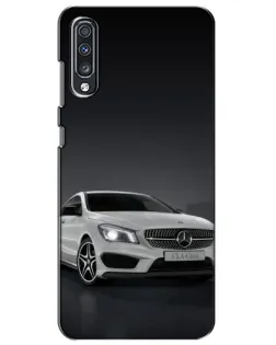 Чехол для Samsung Galaxy A70 2019 (A705F) с картинкой «Mercedes AMG GT Silver»