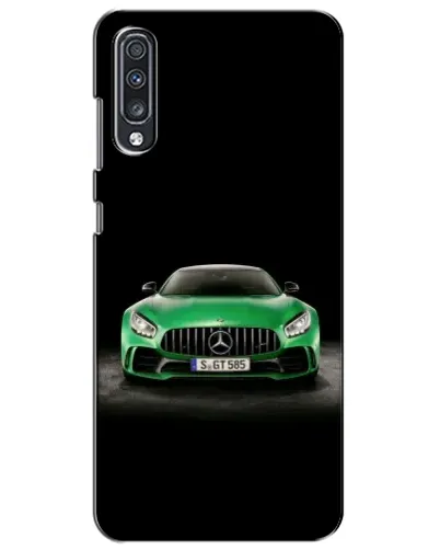 Чехол для Samsung Galaxy A70 2019 (A705F) с картинкой «Mercedes — неоновый лого» Чехол для Samsung Galaxy A70 2019 (A705F) с картинкой «Mercedes — неоновый лого»