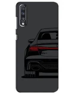 Чехол для Samsung Galaxy A70 2019 (A705F) с картинкой «Задняя часть Audi — арт»
