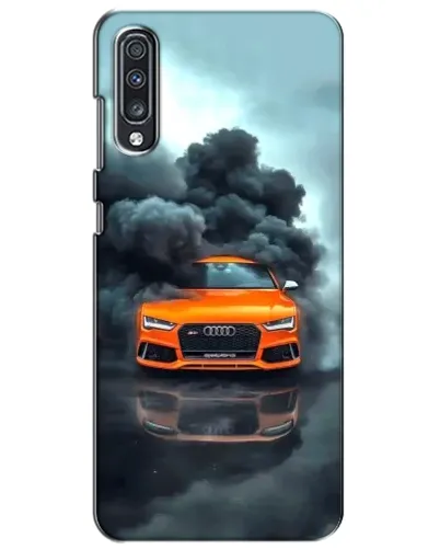 Чехол для Samsung Galaxy A70 2019 (A705F) с картинкой «Audi в облаках дыма» Чехол для Samsung Galaxy A70 2019 (A705F) с картинкой «Audi в облаках дыма»