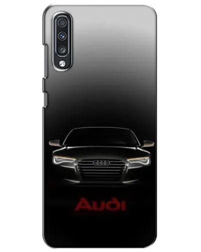 Чехол для Samsung Galaxy A70 2019 (A705F) с картинкой «Audi — градиентный контур» Чехол для Samsung Galaxy A70 2019 (A705F) с картинкой «Audi — градиентный контур»