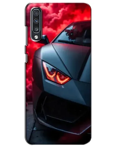 Чехол для Samsung Galaxy A70 2019 (A705F) с картинкой «Lamborghini красное сияние» Чехол для Samsung Galaxy A70 2019 (A705F) с картинкой «Lamborghini красное сияние»