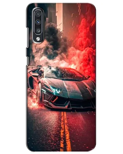 Чехол для Samsung Galaxy A70 2019 (A705F) с картинкой «Lamborghini красный дым» Чехол для Samsung Galaxy A70 2019 (A705F) с картинкой «Lamborghini красный дым»