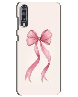 Чехол для Samsung Galaxy A70 2019 (A705F) с картинкой «Розовый бант» Чехол для Samsung Galaxy A70 2019 (A705F) с картинкой «Розовый бант»