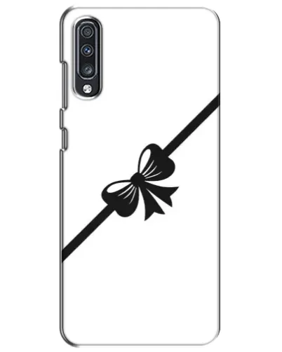 Чехол для Samsung Galaxy A70 2019 (A705F) с картинкой «Диагональный бант» Чехол для Samsung Galaxy A70 2019 (A705F) с картинкой «Диагональный бант»