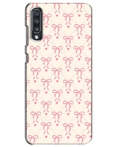 Чехол для Samsung Galaxy A70 2019 (A705F) с картинкой «Розовые бантики Coquette» Чехол для Samsung Galaxy A70 2019 (A705F) с картинкой «Розовые бантики Coquette»