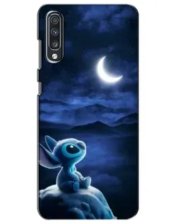 Чехол для Samsung Galaxy A70 2019 (A705F) с картинкой «Лунная ночь Стича» Чехол для Samsung Galaxy A70 2019 (A705F) с картинкой «Лунная ночь Стича»