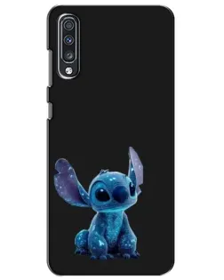 Чехол для Samsung Galaxy A70 2019 (A705F) с картинкой «Стич на черном» Чехол для Samsung Galaxy A70 2019 (A705F) с картинкой «Стич на черном»
