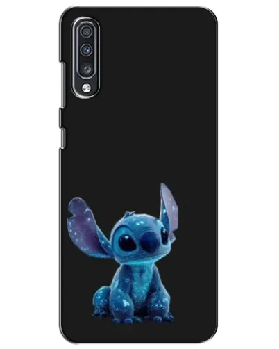 Чехол для Samsung Galaxy A70 2019 (A705F) с картинкой «Стич на черном» Чехол для Samsung Galaxy A70 2019 (A705F) с картинкой «Стич на черном»