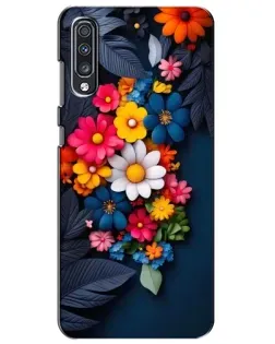 Чехол для Samsung Galaxy A70 2019 (A705F) с картинкой «Цветочная феерия» Чехол для Samsung Galaxy A70 2019 (A705F) с картинкой «Цветочная феерия»