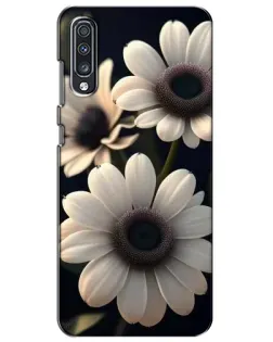 Чехол для Samsung Galaxy A70 2019 (A705F) с картинкой «Белые маргаритки макро» Чехол для Samsung Galaxy A70 2019 (A705F) с картинкой «Белые маргаритки макро»