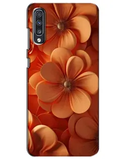 Чехол для Samsung Galaxy A70 2019 (A705F) с картинкой «Оранжевый макро цветок» Чехол для Samsung Galaxy A70 2019 (A705F) с картинкой «Оранжевый макро цветок»