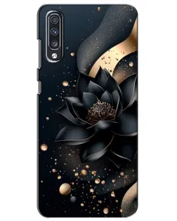 Чехол для Samsung Galaxy A70 2019 (A705F) с картинкой «Черный лотос» Чехол для Samsung Galaxy A70 2019 (A705F) с картинкой «Черный лотос»