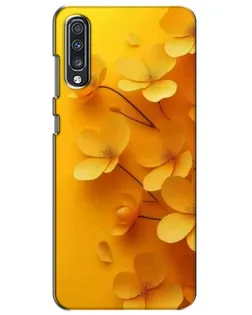 Чехол для Samsung Galaxy A70 2019 (A705F) с картинкой «Золотые лепестки» Чехол для Samsung Galaxy A70 2019 (A705F) с картинкой «Золотые лепестки»