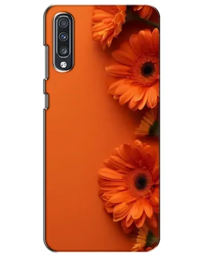 Чехол для Samsung Galaxy A70 2019 (A705F) с картинкой «Оранжевые герберы» Чехол для Samsung Galaxy A70 2019 (A705F) с картинкой «Оранжевые герберы»
