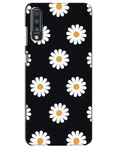 Чехол для Samsung Galaxy A70 2019 (A705F) с картинкой «Ромашки на черном» Чехол для Samsung Galaxy A70 2019 (A705F) с картинкой «Ромашки на черном»