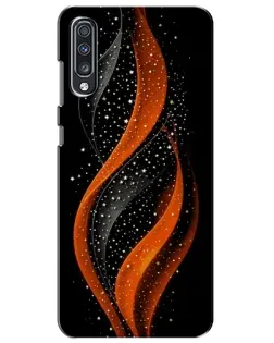 Чехол для Samsung Galaxy A70 2019 (A705F) с картинкой «Огненная звездная волна» Чехол для Samsung Galaxy A70 2019 (A705F) с картинкой «Огненная звездная волна»