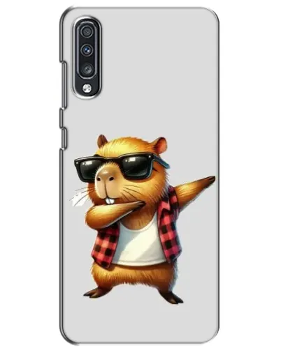 Чехол для Samsung Galaxy A70 2019 (A705F) с картинкой «Капибара рэпер даб» Чехол для Samsung Galaxy A70 2019 (A705F) с картинкой «Капибара рэпер даб»