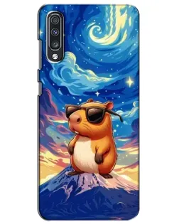 Чехол для Samsung Galaxy A70 2019 (A705F) с картинкой «Капибара Ван Гога» Чехол для Samsung Galaxy A70 2019 (A705F) с картинкой «Капибара Ван Гога»