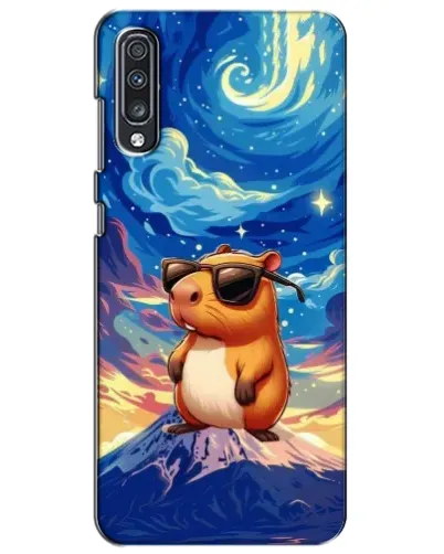 Чехол для Samsung Galaxy A70 2019 (A705F) с картинкой «Капибара Ван Гога» Чехол для Samsung Galaxy A70 2019 (A705F) с картинкой «Капибара Ван Гога»