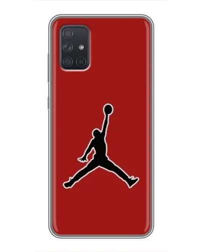 Чехол для Samsung Galaxy A71 (A715) с картинкой «Jordan Red Back» Чехол для Samsung Galaxy A71 (A715) с картинкой «Jordan Red Back»