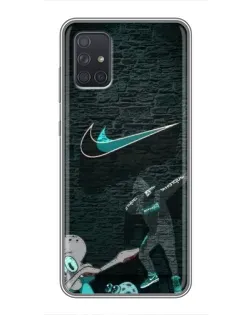 Чехол для Samsung Galaxy A71 (A715) с картинкой «Спортивный арт Nike» Чехол для Samsung Galaxy A71 (A715) с картинкой «Спортивный арт Nike»