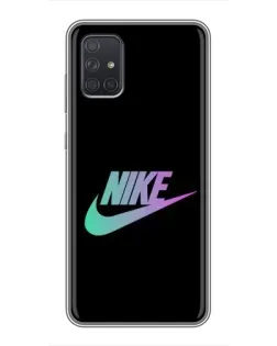 Чехол для Samsung Galaxy A71 (A715) с картинкой «Nike — городская ночь» Чехол для Samsung Galaxy A71 (A715) с картинкой «Nike — городская ночь»