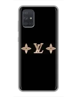 Чехол для Samsung Galaxy A71 (A715) с картинкой «Louis Vuitton — минимализм»