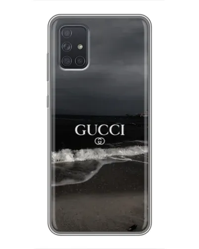 Чехол для Samsung Galaxy A71 (A715) с картинкой «Gucci — морской прибой»