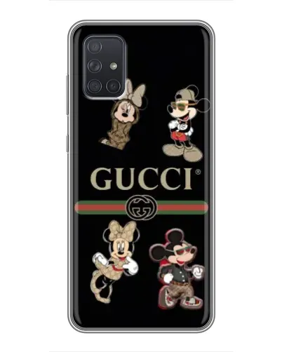 Чехол для Samsung Galaxy A71 (A715) с картинкой «Gucci — герои Disney и монограмма» Чехол для Samsung Galaxy A71 (A715) с картинкой «Gucci — герои Disney и монограмма»
