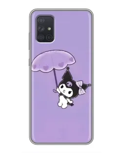 Чехол для Samsung Galaxy A71 (A715) с картинкой «Kuromi с зонтиком» Чехол для Samsung Galaxy A71 (A715) с картинкой «Kuromi с зонтиком»