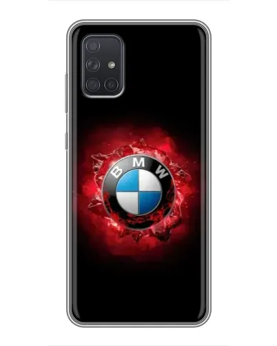 Чехол для Samsung Galaxy A71 (A715) с картинкой «Логотип BMW — вспышка» Чехол для Samsung Galaxy A71 (A715) с картинкой «Логотип BMW — вспышка»