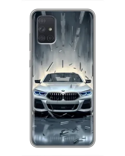 Чехол для Samsung Galaxy A71 (A715) с картинкой «BMW в свете фар» Чехол для Samsung Galaxy A71 (A715) с картинкой «BMW в свете фар»