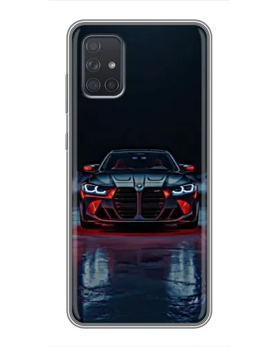 Чехол для Samsung Galaxy A71 (A715) с картинкой «BMW на мокрой дороге» Чехол для Samsung Galaxy A71 (A715) с картинкой «BMW на мокрой дороге»