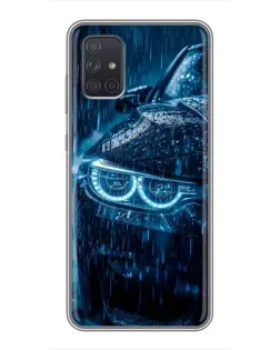Чехол для Samsung Galaxy A71 (A715) с картинкой «BMW под дождем» Чехол для Samsung Galaxy A71 (A715) с картинкой «BMW под дождем»