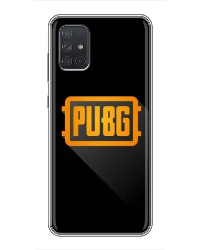 Чехол для Samsung Galaxy A71 (A715) с картинкой «PUBG — рамка лого» Чехол для Samsung Galaxy A71 (A715) с картинкой «PUBG — рамка лого»