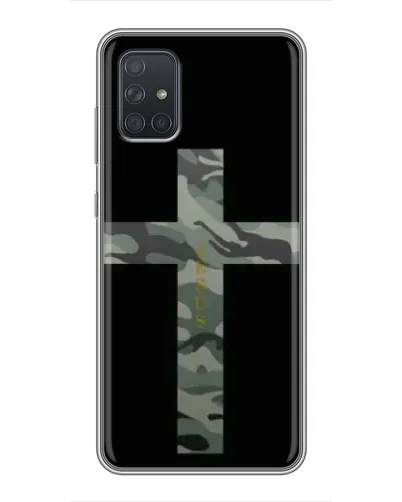 Чехол для Samsung Galaxy A71 (A715) с картинкой «Милитари Крест» Чехол для Samsung Galaxy A71 (A715) с картинкой «Милитари Крест»