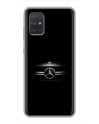 Чехол для Samsung Galaxy A71 (A715) с картинкой «Mercedes — абстрактные линии» Чехол для Samsung Galaxy A71 (A715) с картинкой «Mercedes — абстрактные линии»