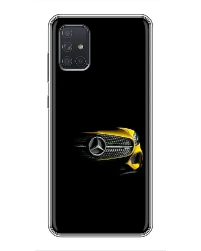 Чехол для Samsung Galaxy A71 (A715) с картинкой «Mercedes — ретро стиль» Чехол для Samsung Galaxy A71 (A715) с картинкой «Mercedes — ретро стиль»