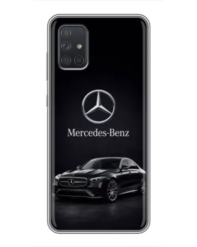Чехол для Samsung Galaxy A71 (A715) с картинкой «Mercedes — решетка радиатора» Чехол для Samsung Galaxy A71 (A715) с картинкой «Mercedes — решетка радиатора»