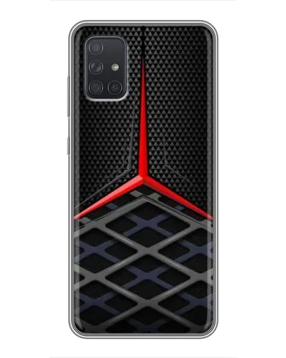 Чехол для Samsung Galaxy A71 (A715) с картинкой «Mercedes Carbon Grid» Чехол для Samsung Galaxy A71 (A715) с картинкой «Mercedes Carbon Grid»